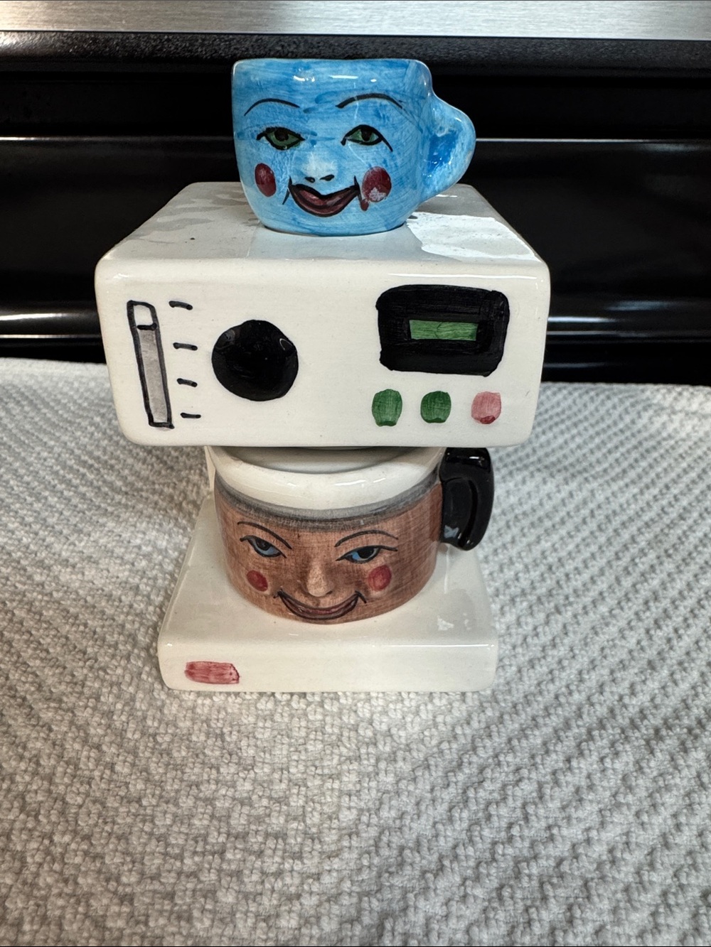 Drip Coffee Pot Salt and Pepper Shakers